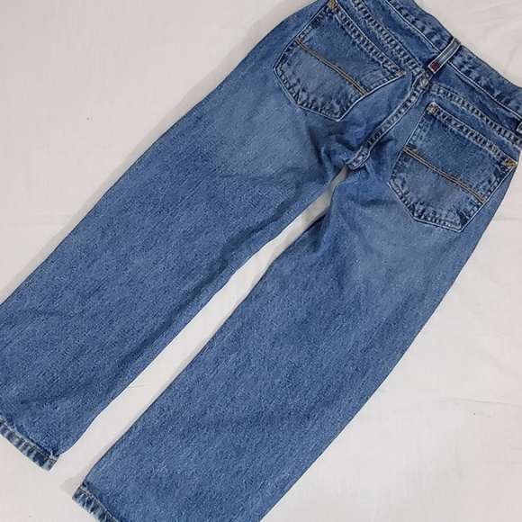 Arizona Relaxed Straight Blue Jeans Sz 8 Slim Kids - Picture 3 of 8